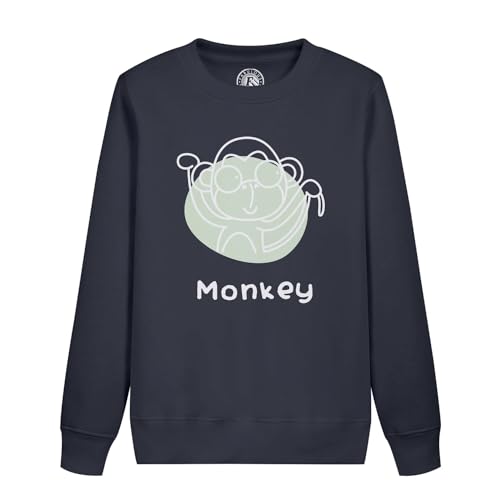 Sweat enfant zodiaque singe idéal pour l'école et les sorties