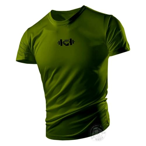 CYRMPQ Camisas de Mujer Tops De Manga Corta para Hombres De Verano Camiseta Media Manga De Fondo De Fondo Rápido-foque-Metro
