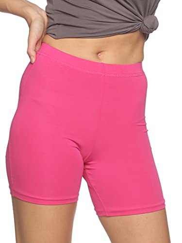 Image of OUTFLITS Ladies Cycling Shorts| Under Dress | Yoga Shorts | Workout Shorts | Running Shorts | Exercise Shorts | Gym Shorts for Womens