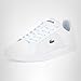 Lacoste Women's Lite Base Sneaker, White/White, 7.5