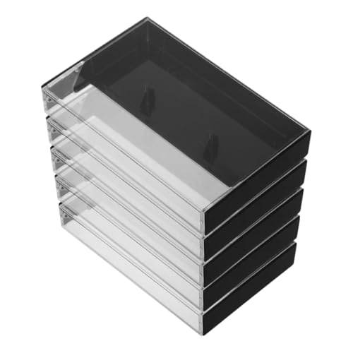 ABOOFAN 5Pcs Cassete Fita Estoques De Armazenamento