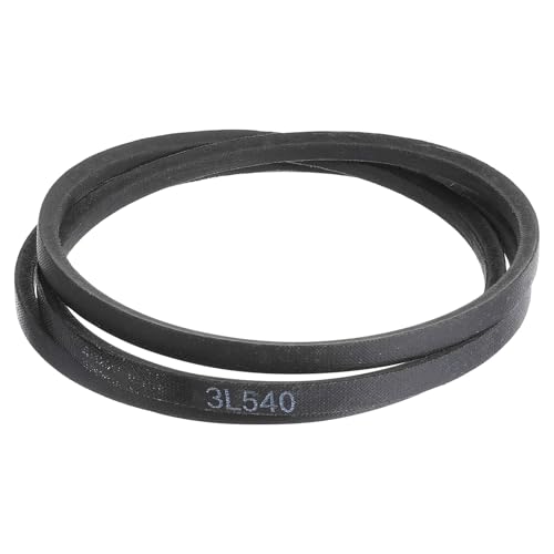uxcell 3L540 Classic Wrapped Rubber V-Belt, 54"(1372mm) Outside Circumference, 3L Profile V Belt 3/8" Width 7/32" Height