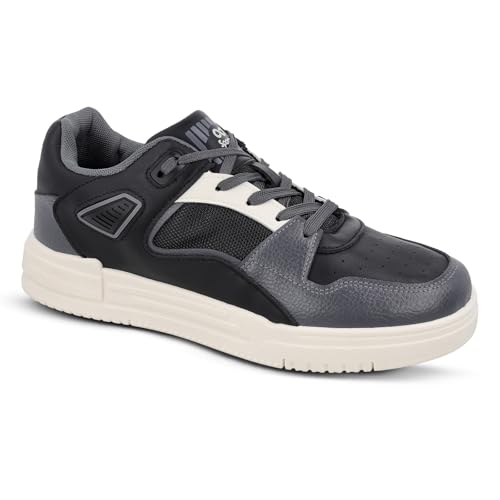 Image of WALKAROO Men's Lace Up Sports Sneakers SGE24007