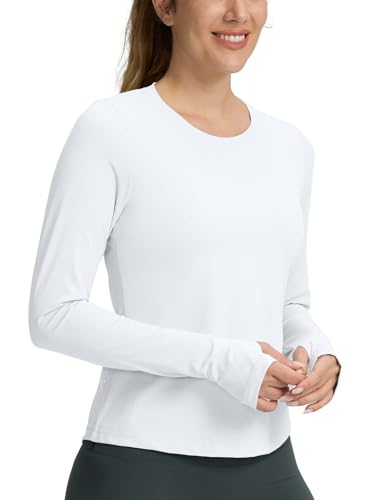 Haut d'entraînement manches longues femme vêtement de sport respirant exercice actif