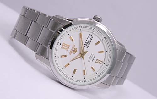 Image of SEIKO 5 Automatic White Dial Men's Watch SNKP15K1