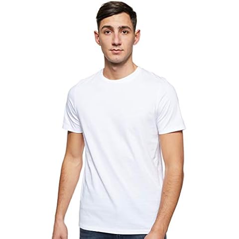 Camiseta Jack & Jones Jjeorganic Basic tee SS O-Neck Noos, blanca, M Cover
