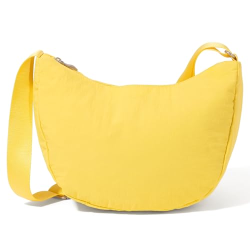 Image of Baggallini Swift Crescent Crossbody Bag for Women - Lightweight 12 inchx8 inch Travel Purse Handbag