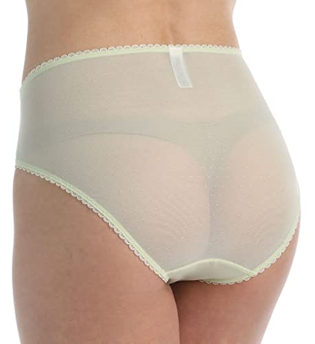 Wacoal 841186 Women'S Retro Chic High Cut Brief Panty,Black,Large thumb #3