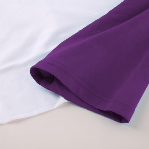 Toddler Baby Girls Boys Tshirt Raglan Shirt Baseball Tee Cotton T-Shirt Short Long Sleeve Solid Color Shirts4