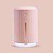 Sxgyubt Humidificateur d'air USB Diffuseur d'arôme de voiture avec lumières LED pour la maison et le bureau One rose