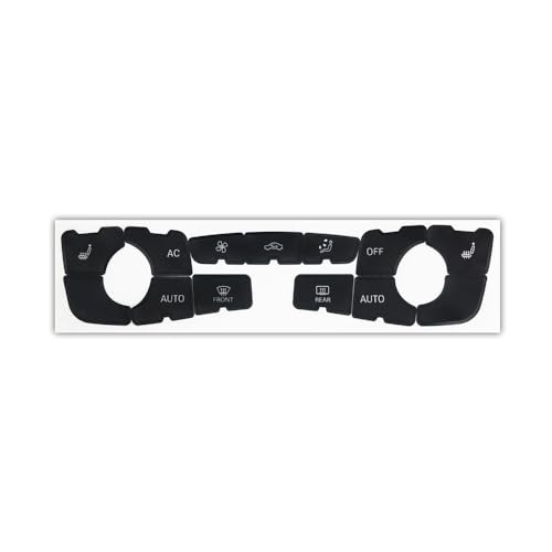 Autocollants de réparation pour boutons de climatisation Audi A4 B8 A5 RS4