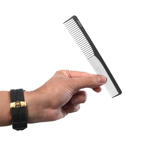 Set de 9 Peines de Carbono Profesional para Peluquería miniatura 2