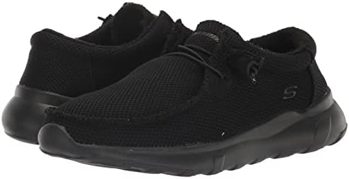 Skechers USA Men's Men's Bulger-Zenwick Moccasin, BBK, 13 | Image 6