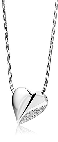 Miore Collar de Mujer con Plata de Ley (925/1000) y circonita