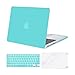 Mosiso Plastic Hard Case with Keyboard Cover with Screen Protector Only for MacBook Pro Retina 13 Inch No CD-Rom (A1502/A1425, Version 2015/2014/2013/end 2012), Turquoise