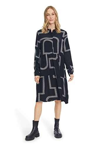 Cartoon Damen 1652/7097 Kleid, Schwarz, 42 EU