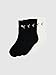 PUMA Unisex Kinder Crew Socken, Schwarz / Weiß, 35-38 EU
