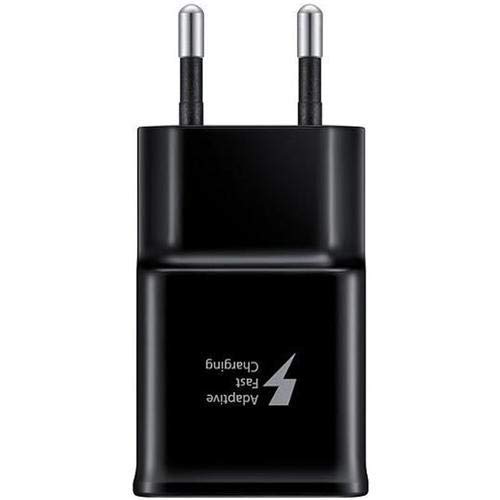 Image of Original 18 W Qualcomm 3.0 Mobile Fast Adaptor with USB Type C Cable for Samsng Galaxy M02S,M11,M20,M21,M30S,M31,M31Prime (Black, Cable Included)