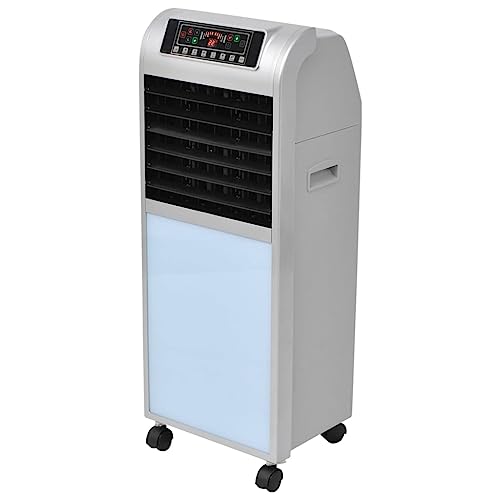 Aire Acondicionado Móvil, Refrigerador de Aire Acondicionado Portátil Enfriador de Aire Portátil 120 W 8 L 385 m³/h 37,5x35x94,5 cm