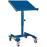 Global Industrial Height Adjustable Tilting Work Table with Friction Screw, Steel Construction, 22