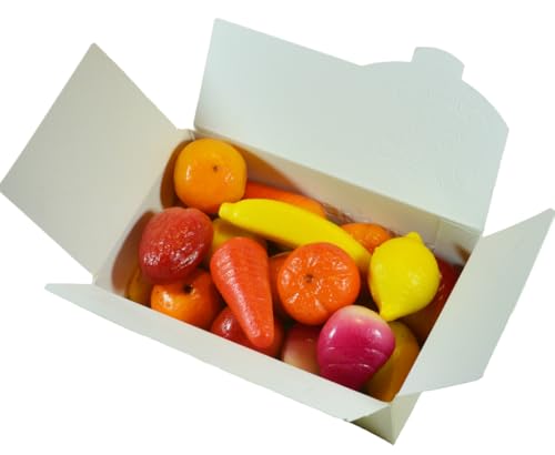 Leonidas Marzipan Fruits Real Fruit Marzipan Belgian Marzipans in Ballotin Gift Box (12 Piece 285g Approx)