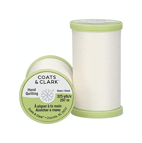 Hilo para acolchado a mano Dual Duty Plus 325 yardas blanco miniatura 1