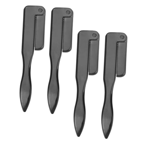 Beatifufu Essential Eyebrow Shaping Kit: 4pcs Brow Comb Eyebrow Brush Portable Makeup Tools for Neat Brows