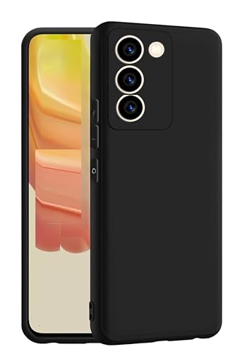 Image of Designerz hub Realme P3x 5G / Realme Narzo 80 lite /Narzo 80x / Realme 14x Back Cover | Soft Silicone Slim Back Case Cover - Black
