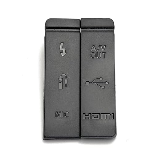 1 Set USB HDMI MIC Rubber Cover Cap for Canon EOS 5D2 Camera Repair Part (5D2 USB Rubber Cover Cap)