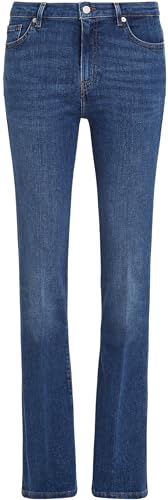 Tommy Hilfiger Damen Jeans Hose Bootcut Fit Mid Rise, Blau (Ana), 27W/28L – Ansicht 5