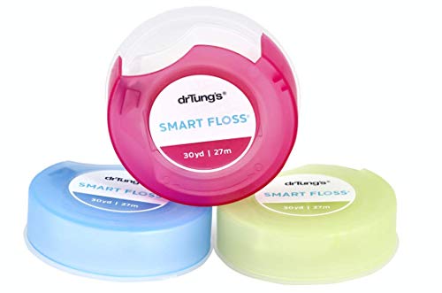 DrTung's Smart Floss, 30 yds, Dental Floss - Natural Cardamom Flavor Colors May Vary (Pack of 2) image 5