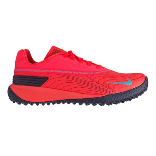 Nike Vapor Drive Field Hockey Shoes Laser Crimson/Oracle Aqua (Mens 5 / Womens 6.5)