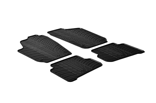 Tapis de caoutchouc anti-glisse Volkswagen Polo 6R 6C contre l'humidité Gledring