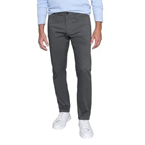 English Laundry Men’s 4 Way Stretch Fabric Straight Fit Midweight Pant