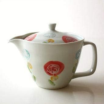 Amazon ティーポット 急須 おしゃれ かわいい 日本製 有田焼 フラワーポット Msg5955 急須 オンライン通販