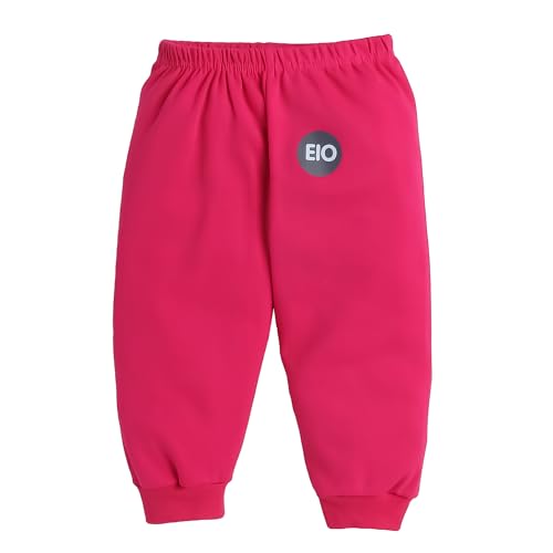 EIO Unisex Cotton Pajama Pants for Boys & Girls Combo Pack | Kids & Baby Soft Sleepwear Pyjamas Combo Pack | Toddler Breathable Nightwear Bottoms