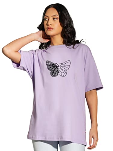 Image of Women's Cotton Casual Oversized /Boyfriend T-Shirt