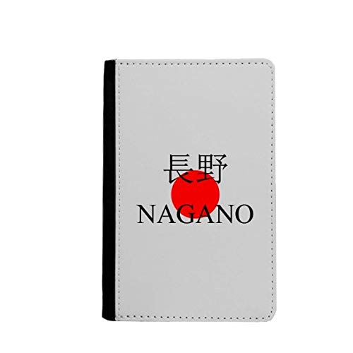 Étui portefeuille pour passeport Nagano Japaness, pochette protection voyage drapeau soleil rouge