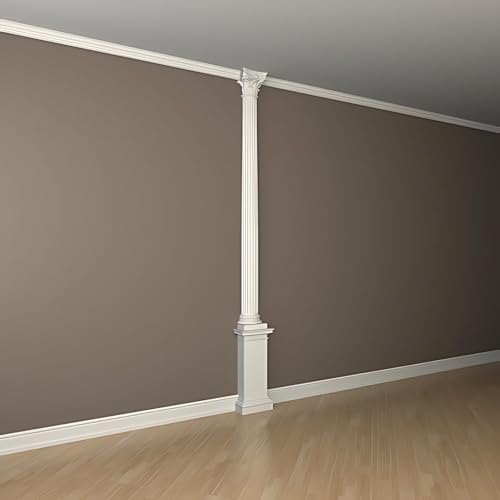 Capitel de media columna Profhome 115010 de poliuretano 5