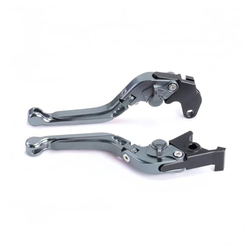 Levier d'embrayage KOVE CNC repliable en aluminium usiné haute résistance gris anthracite