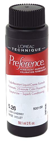 Loreal Preference Color #5.26 Lush Cherry (6 Pack)