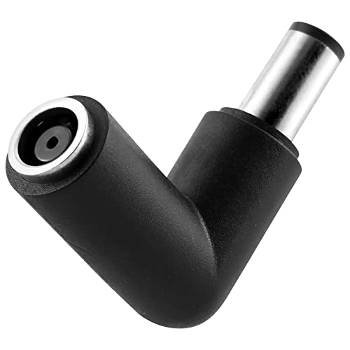 Tuesoa 7.4X5.0 Cabeza Recta a 7.4X5.0 Codo Conector Conversor Adaptador Cargador De Potencia DC para 7.4X5.0 a 7.4X5.0Mm