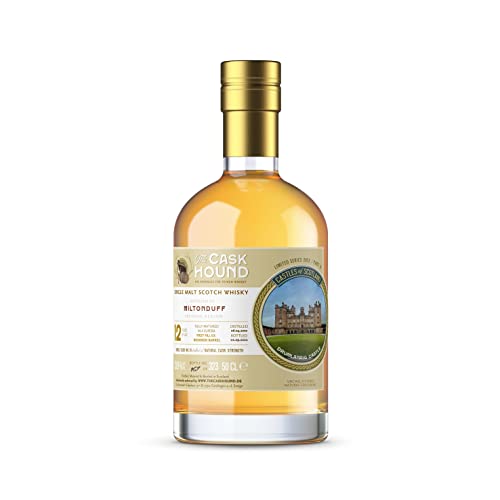 Miltonduff 12 Jahre - The Caskhound - Vollreifung 1st Fill Bourbon Barrel - 0,5l - 53,8% Vol