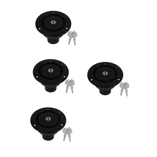 Capuchon de remplissage eau RV verrouillable : lot de 4 bouchons pour entrée d'eau de camping-car