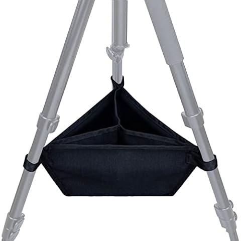 ZELARMAN Tripod Stone Bag, Sand Bag with 3 Compartments Fit for Most Tripods, Heavy Duty Stone Sand Bag, Weight Bag for Photography Cover