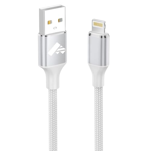 Aioneus iPhone Charger Cable 1M [MFi Certified] Lightning Cable Fast Charger iPhone Cable USB A to Lightning Cord Compatible with iPhone 14 13 12 11 Pro Max Mini XS XR X 8 7 Plus 6 Series iPad AirPod