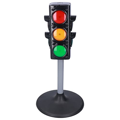 Traffic Light Toy Educational Simulation Model, Entertainment for Kids, Adjustable Color Lights, Suitable for Ages Above 3 Years Old, Plastic Material (Traffic Light)