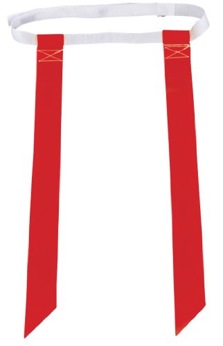 Champro Quick-Clip Flag Belt (Scarlet, X-Large)