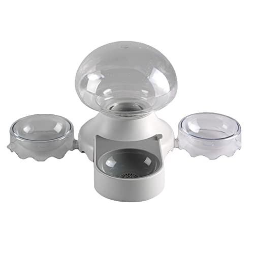 猫の噴水静かな2100ml自動ペットドッグディスペンサーフィーダーさまざまなペットのための給餌ボウル付き屋内猫の噴水を飲むボウル静かな小さなペット自動小型犬噴水ボウルフィルター