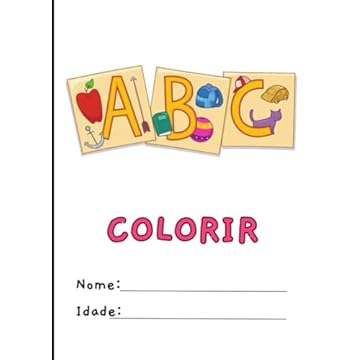 Capa do livro Colorir meu A,B,C (Portuguese Edition)